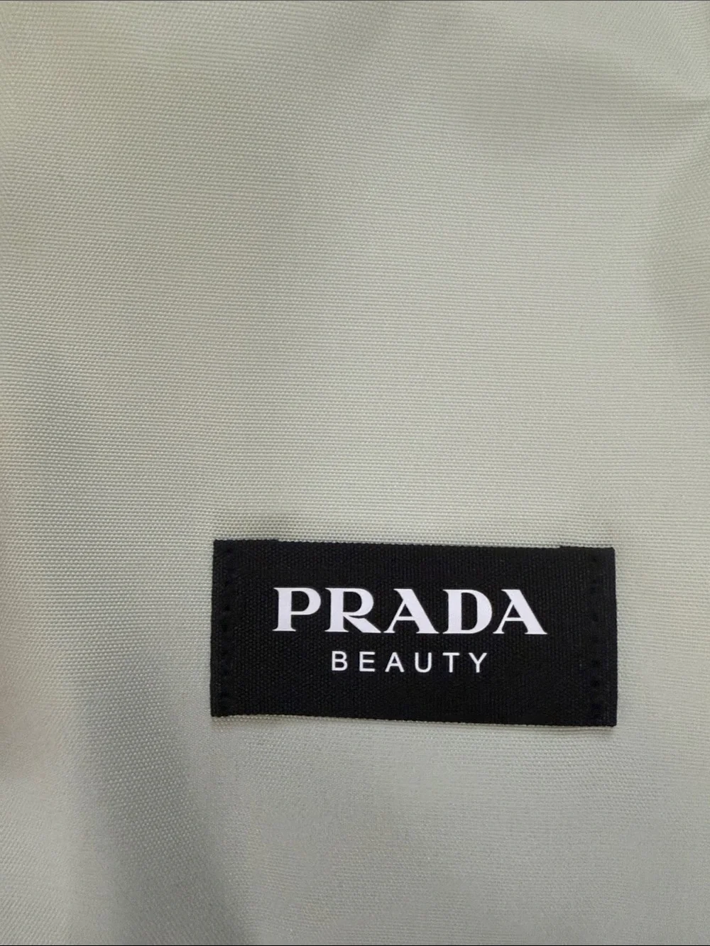 Prada light green nylon tote bundle